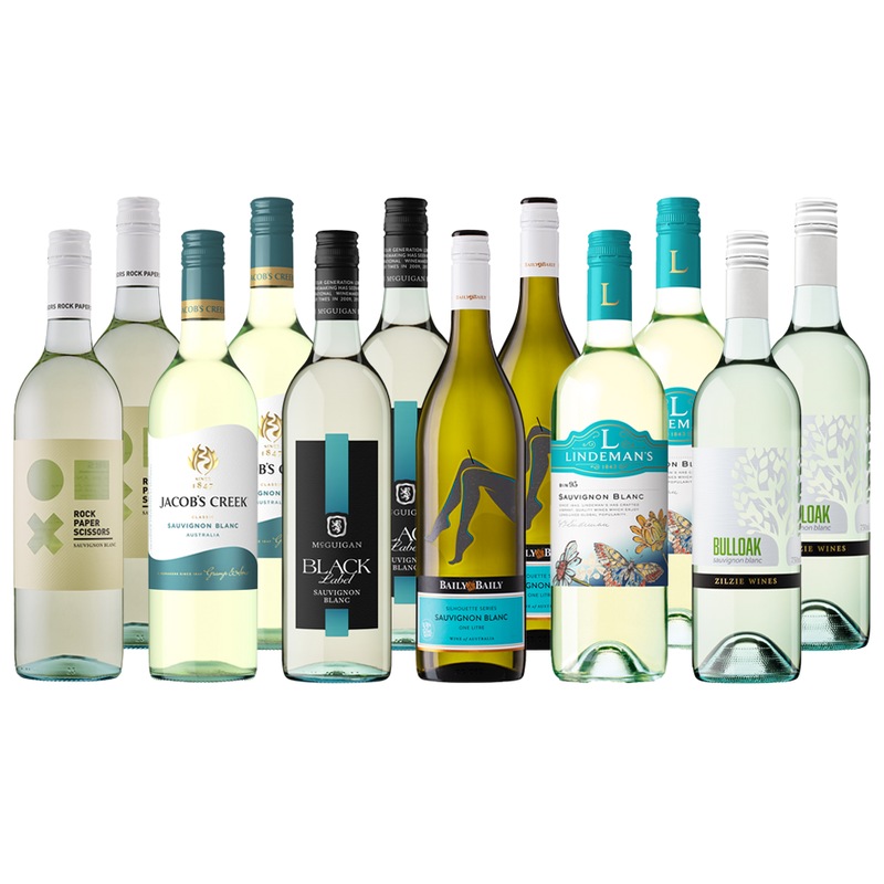 Buy Super Sav Blanc Mixed White Wine Case Adelaide Hills 12 Bottles