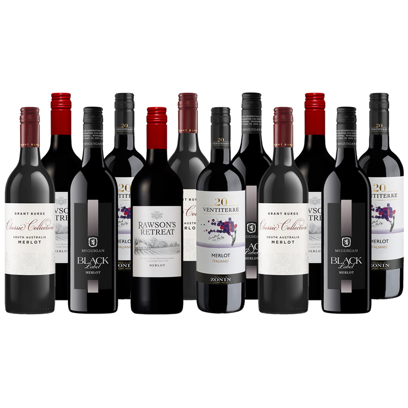 Buy The Merlot Classic Explorer s Mixed Essential Red Wine Selection