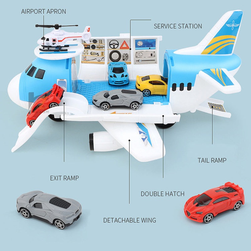 Buy Children Toys Aircraft Vehicles Transports Plane Kids Air Freighter ...