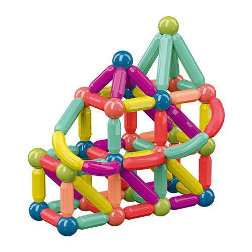 Educational 3D DIY Magnet Balls and Rods Set Kids Creative Flexible Magnetic Building Sticks And Balls 36PCS