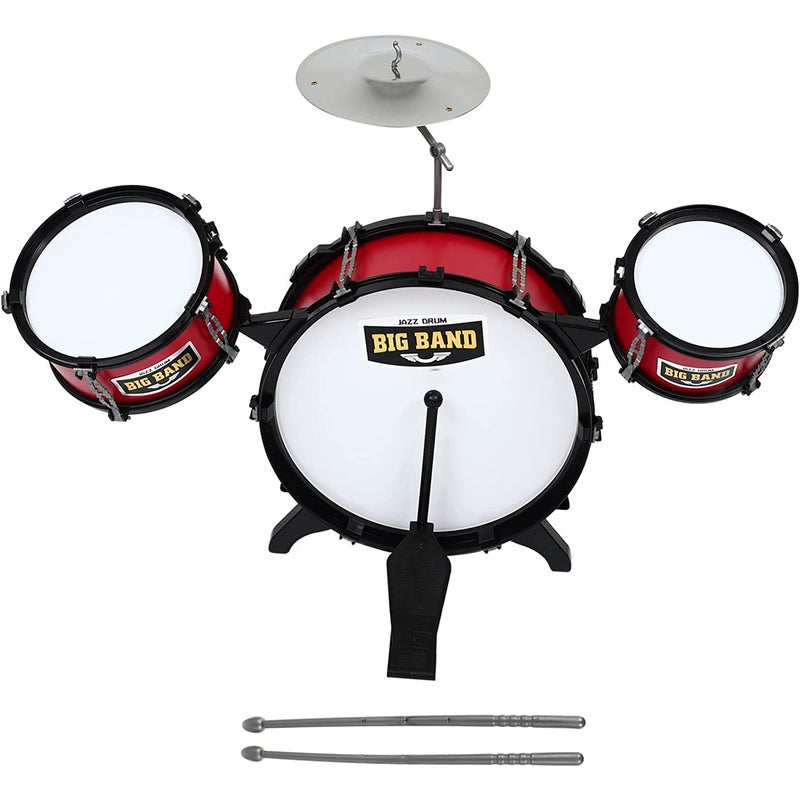 Buy Jazz Drum Set Small Plastic Drum Set Toy Early Educational Music ...