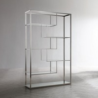 By Dezign - Pyramid Silver Display - Clearance Furniture