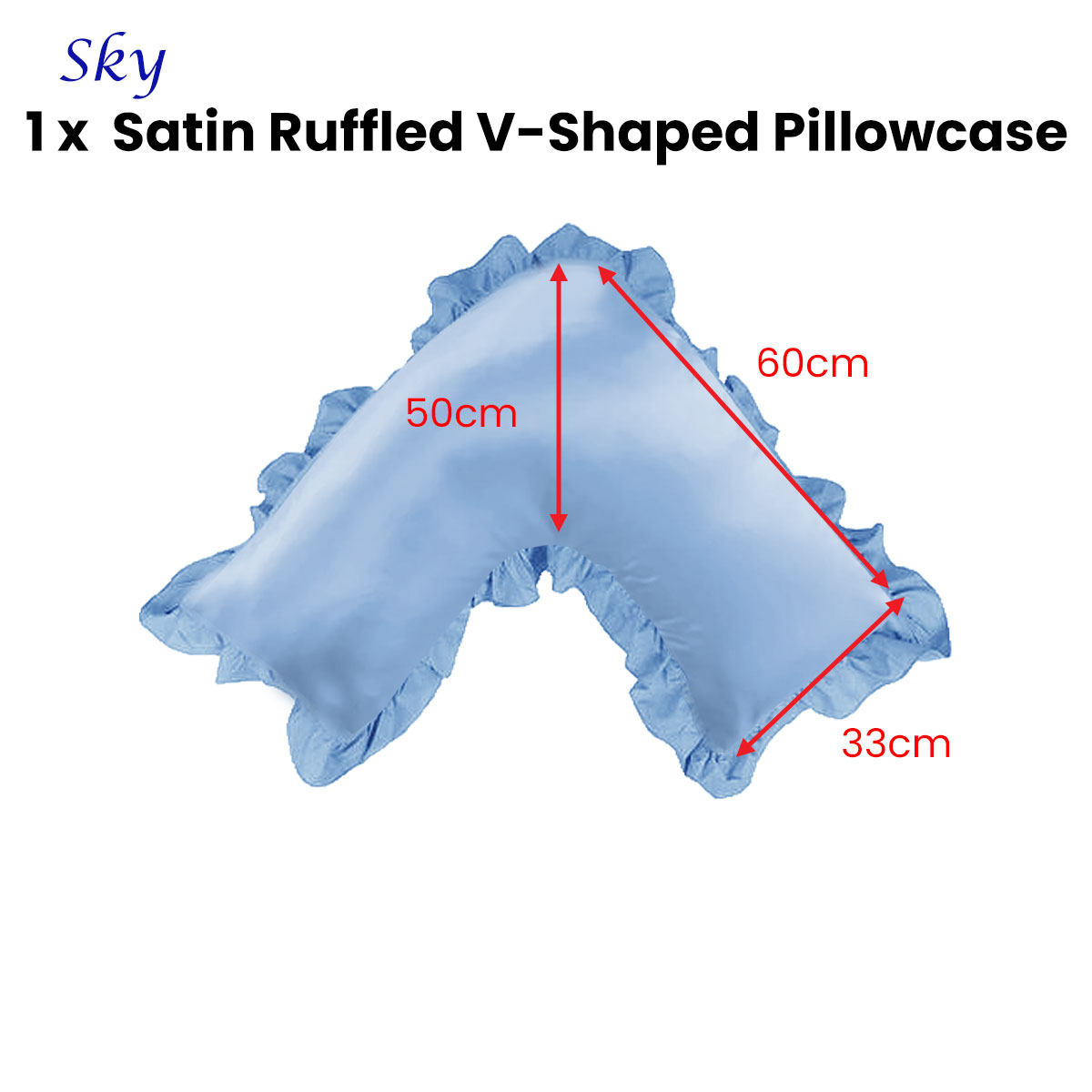 Satin v 2024 shaped pillowcase