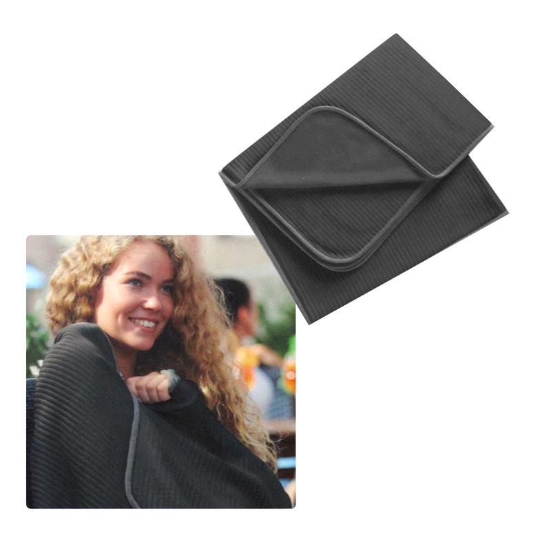 Buy 250GSM Ribbed Polar Fleece Throw 100 x 150cm MyDeal