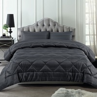 3 Piece Waffle Slate Comforter Set by Accessorize