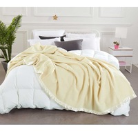 375 GSM Australian Merino Wool Blanket CREAM