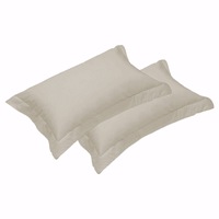 500TC Pair of Egyptian Cotton Tailored Standard Pillowcases 48 x 73 + 5 cm