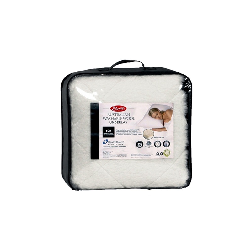 Buy 600gsm Reversible Wool Underlay MyDeal