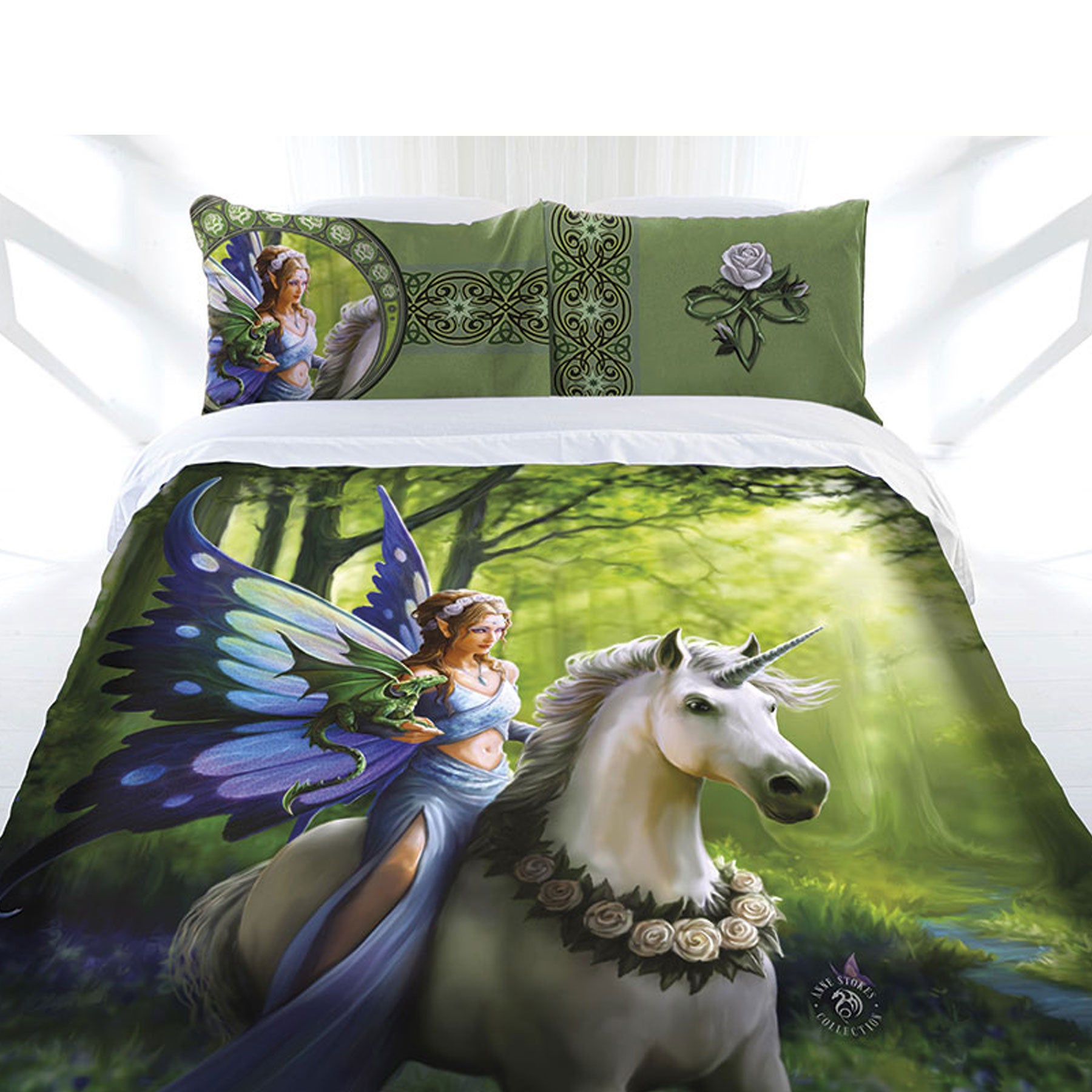 Anne Stokes Realm of Enchantment Quilt Cover Set