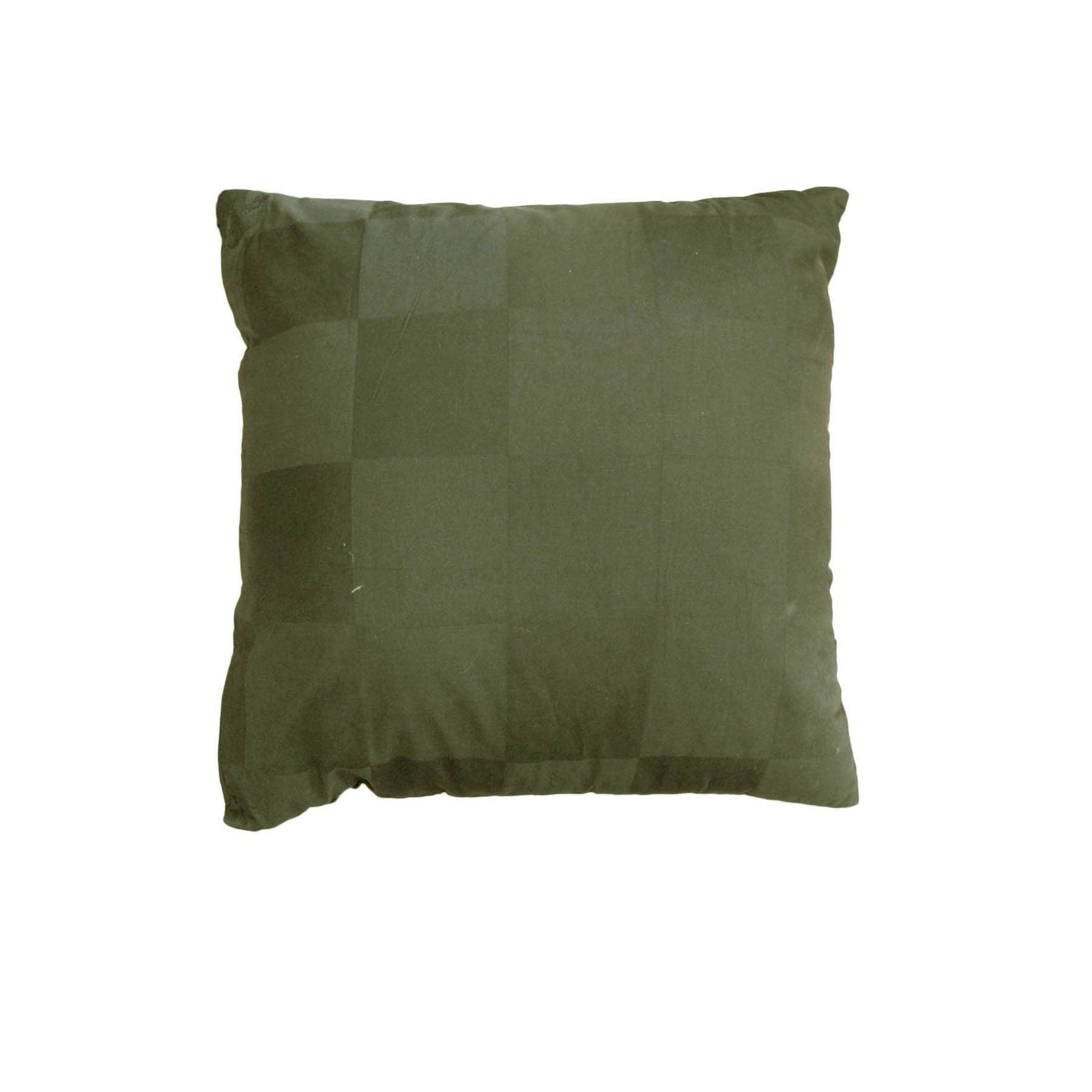 Dominic Olive Gingham Jacquard Cushion Cover