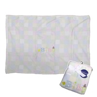 Embroidery Baby Coral Fleece Blanket - Bassinette