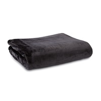Lucia Luxury Push Blanket Charcoal