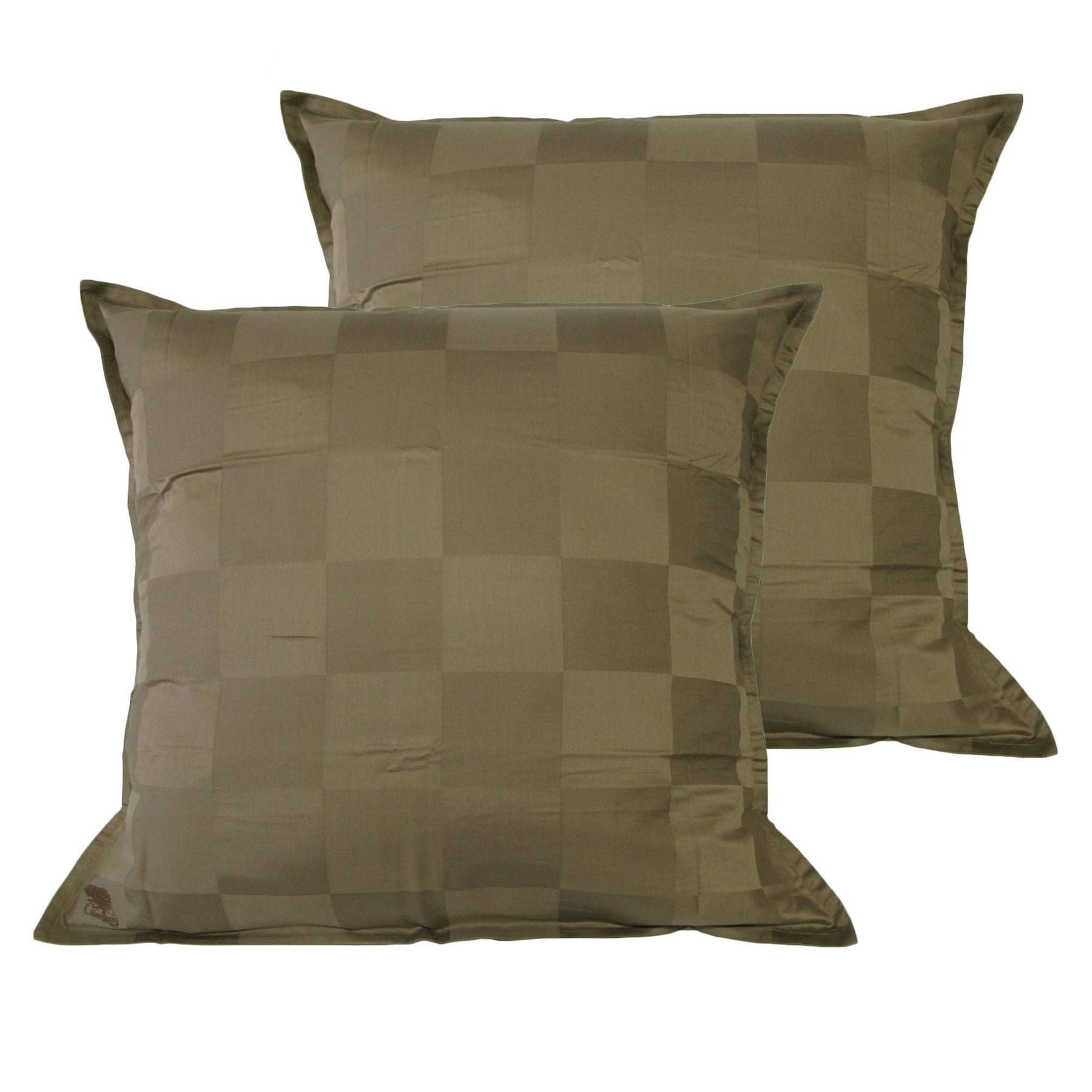 Pair of Dominic Olive European Pillowcases