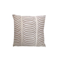 Pyrus Embroidered Linen Filled Cushion 43 x 43 cm by J.Elliot Home