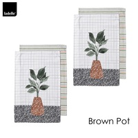 Revive Plants Set of 4 Cotton Kitchen Towels