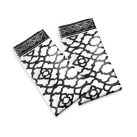 Set of 2 Cotton Vintage Napkins by Rans