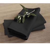 Set of 4 Cotton Hemstitch Napkins by Rans