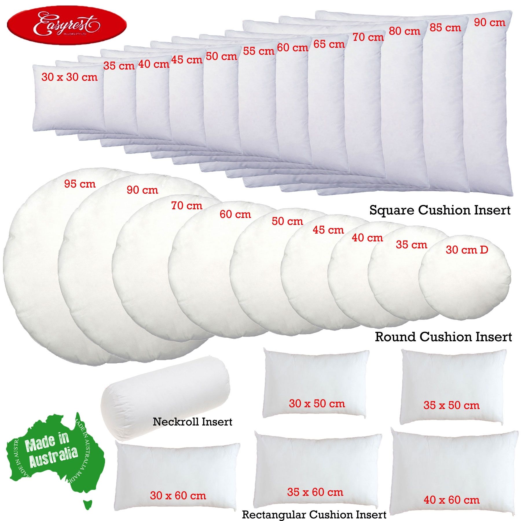 Buy Cushion Inserts Online in Australia MyDeal