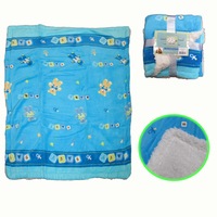 Soft Coral Fleece Baby Blanket 80 x 100 cm