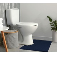 Toggle Microfiber Bath Mat Navy