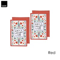 Villa Set of 4 Cotton Kitchen Towels