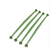 24pcs 11mm x 32cm Tomato Trellis Connectors Stake Arms Cage Plant Plastic Stakes Durable