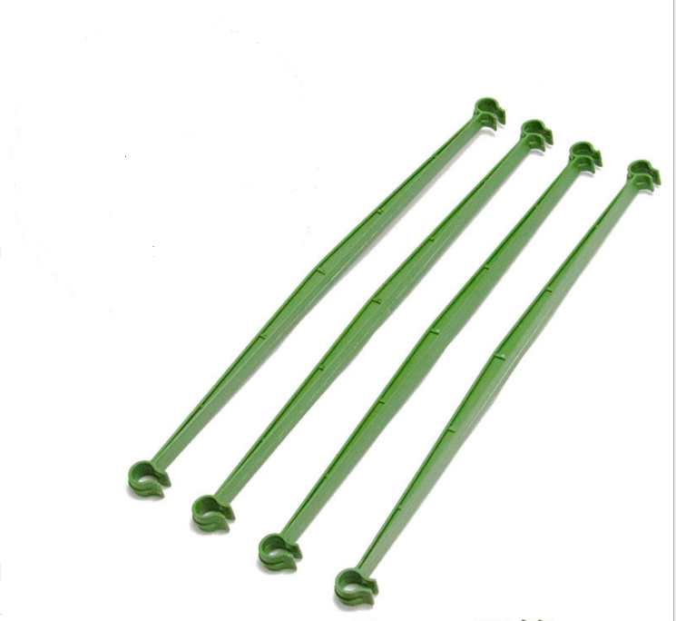 24pcs 11mm x 45cm Tomato Trellis Connectors Stake Arms Cage Plant Plastic Stakes Durable