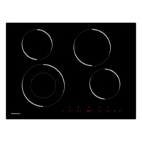 Domain Ceramic Glass Electric Cooktop with Touch Controls - 700mm