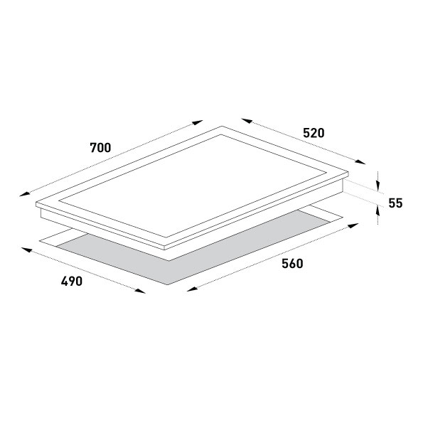 domain electric cooktop