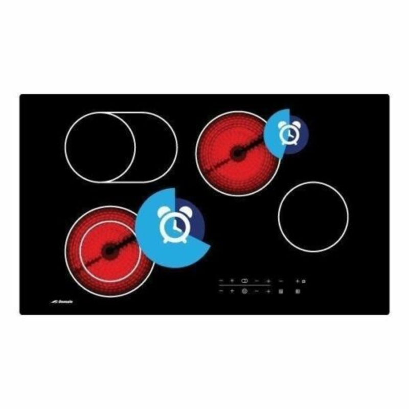 Buy Domain Ceramic Glass Electric Cooktop with Touch Controls 900mm
