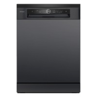 Domain Premium 15 Place Black Stainless Steel Dishwasher - 600mm