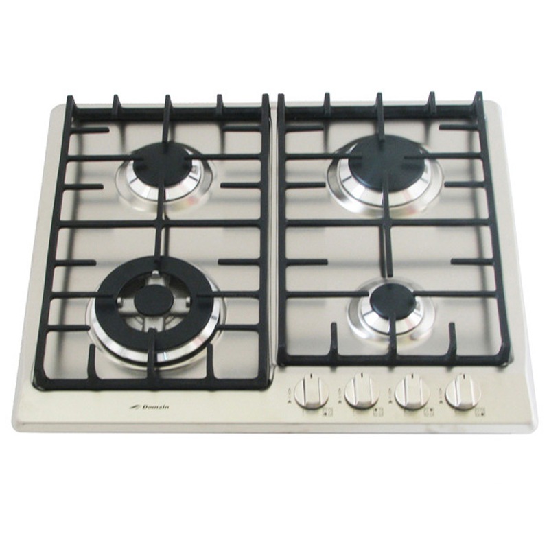 Buy Domain Premium Stainless Steel Gas Cooktop + FFD & Cast Iron