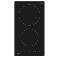 Domain Two Burner Ceramic Glass Electric Cooktop With Touch Controls - 288MM