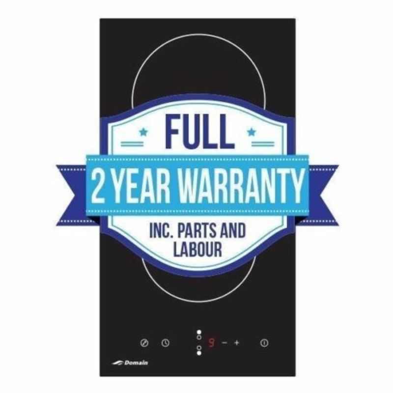 Buy Domain Two Burner Ceramic Glass Electric Cooktop With Touch