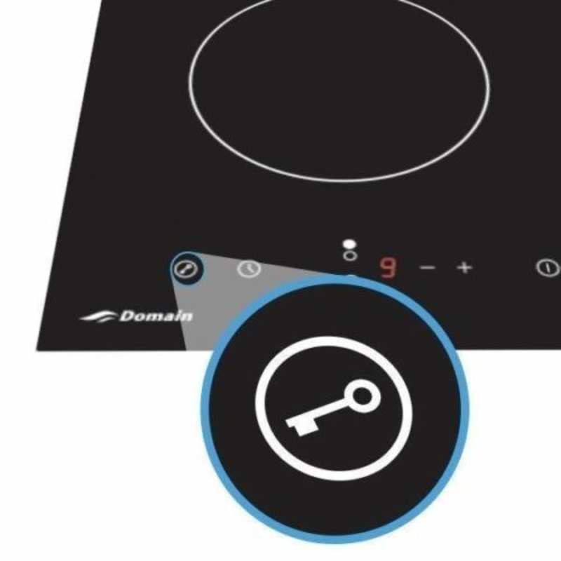 Buy Domain Two Burner Ceramic Glass Electric Cooktop With Touch