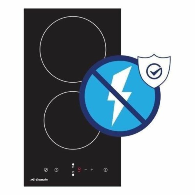 Buy Domain Two Burner Ceramic Glass Electric Cooktop With Touch