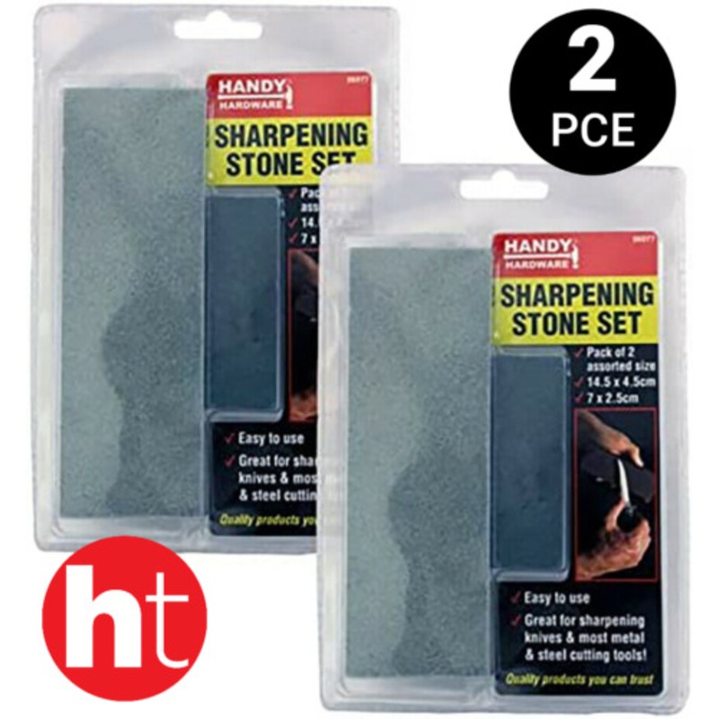 Buy 2 Packs of Sharpening Stone Set (7.5cm & 15cm) 2pcs Rectangle