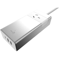 Aerocool Aluminum PowerStrip w/ 1 Outlet, 1 TypeC 5V/3.0A , 2 USB 5/2.4A Charging Port (ASA-TPS-1A3U2)