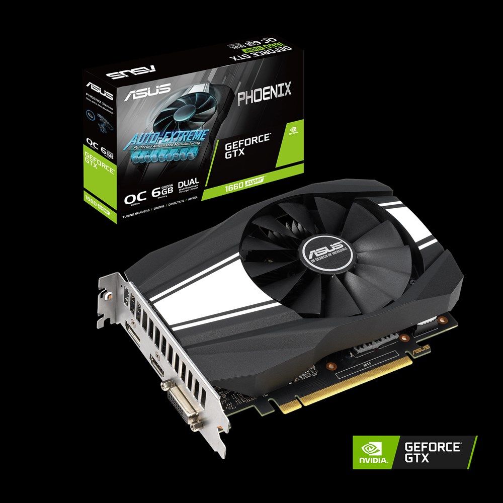 Buy Asus GeForce GTX 1660 Super Phoenix 6G OC Graphics Card PH