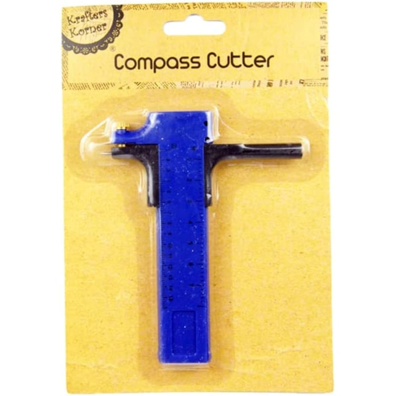 Buy Krafters Korner Compass Cutter Cuts Perfect Circles for Paper Vinyl ...