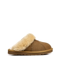 AS Ugg Men Slippers Australian Double Faced Sheepskin Slippers Anti-slip Robert