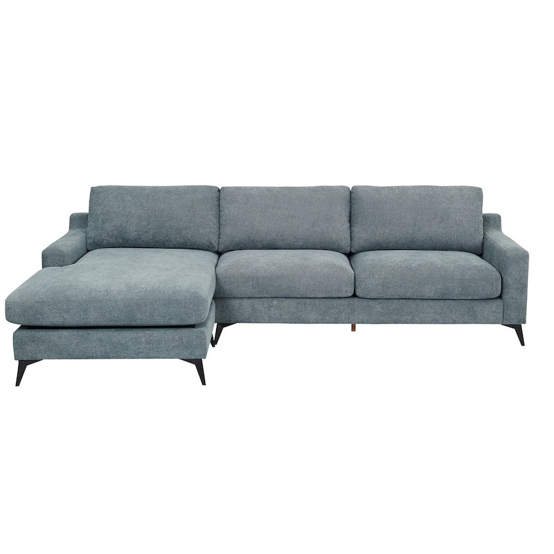 Buy Cornett L Shape Lounge Sofa Couch Versatile Reversable Chaise With ...