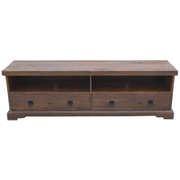 Florence ETU Entertainment TV Unit 180cm 2 Drawer Solid Mango Timber Wood