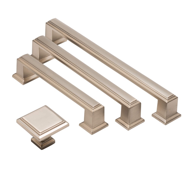 Buy Kitchen handles hampton style Melton brushed nickel MyDeal