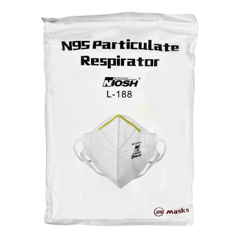 Buy Harley N95 Flat Fold 188 - Pack of 20 Masks - MyDeal