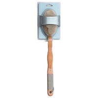 Basicare Wooden Bath Brush with Long Handle 41cm