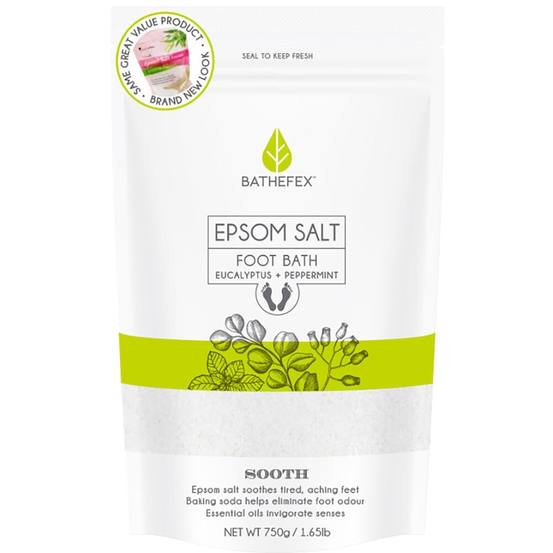 Buy Bathefex Sooth Epsom Salt Foot Bath 750g Mydeal