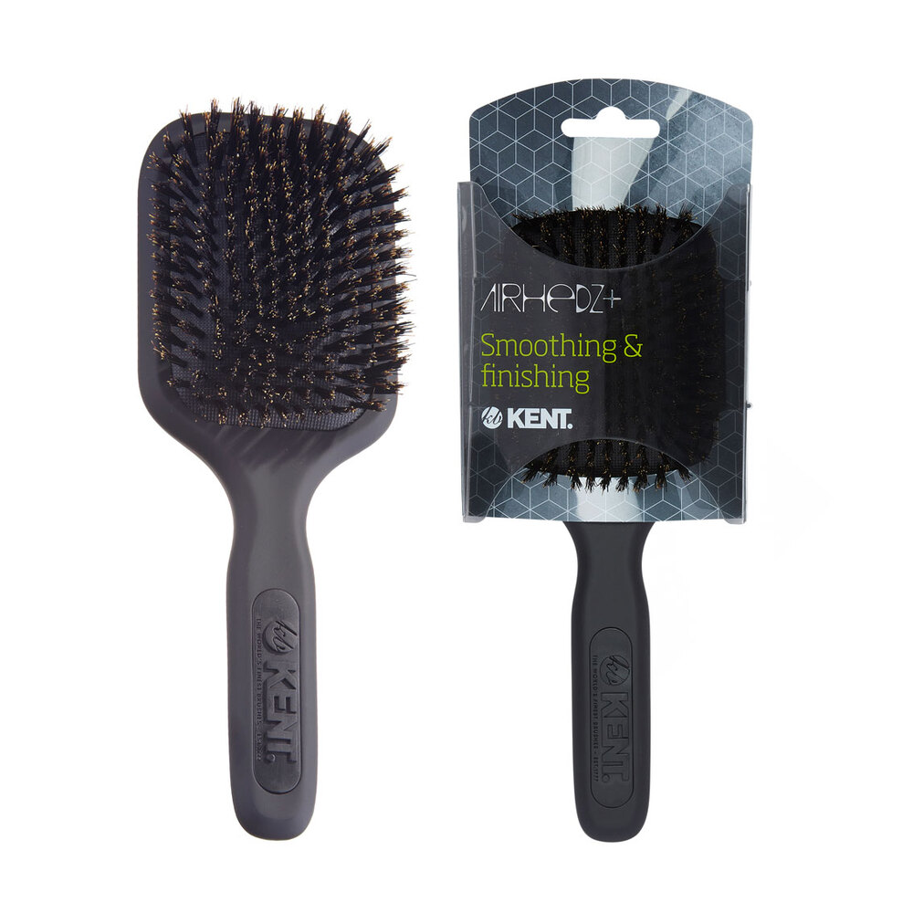 Buy Kent Airhedz Medium Paddle Brush With Pure Bristle - MyDeal