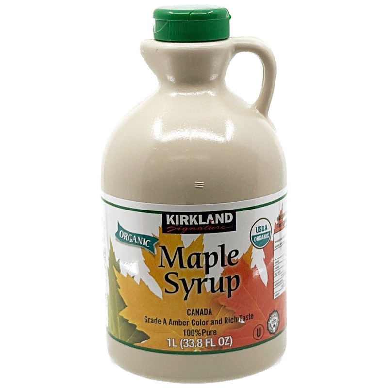 Buy Kirkland Organic Maple Syrup 1L Pure & Natural Perfect for Pancakes