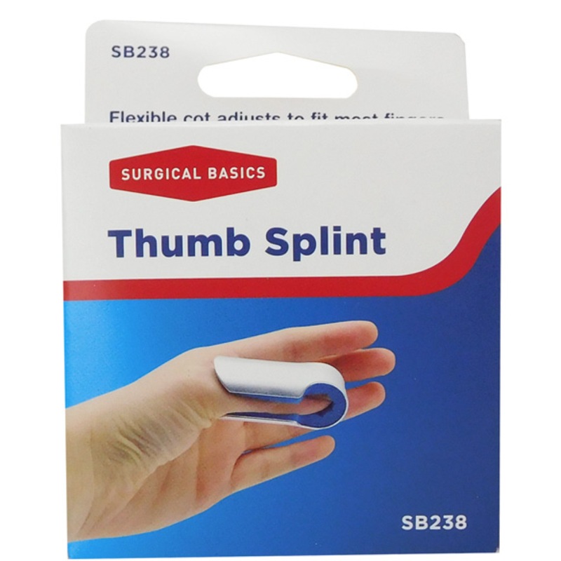 Buy Surgical Basics Thumb Splint Metal MyDeal